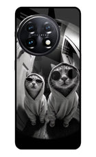 Hood Cats OnePlus 11 5G Glass Case