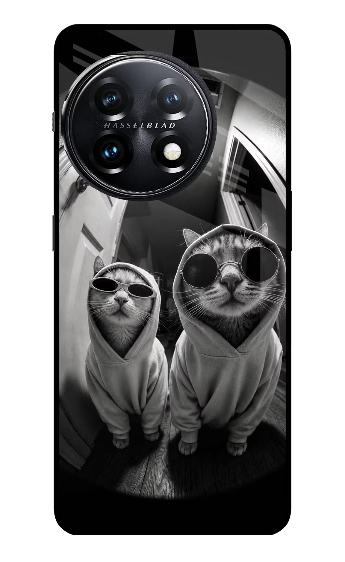 Hood Cats OnePlus 11 5G Glass Case