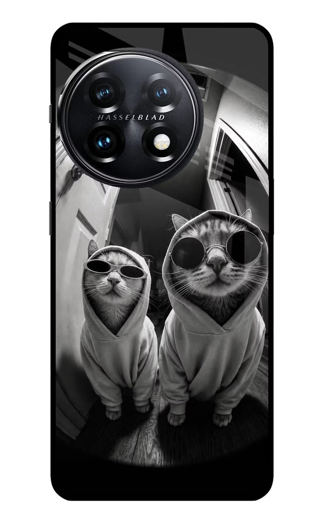 Hood Cats OnePlus 11 5G Glass Case