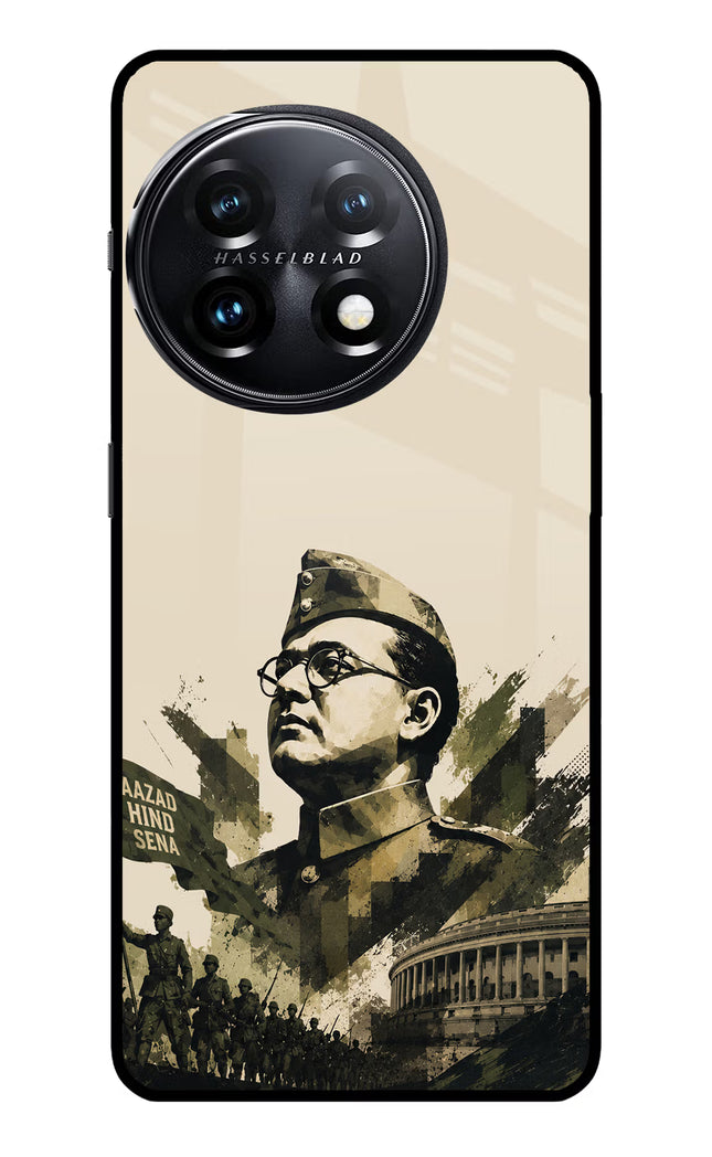 Netaji Rising OnePlus 11 5G Glass Case