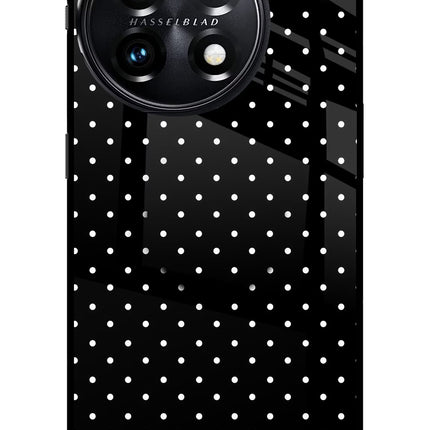 White Dots OnePlus 11 5G Glass Case
