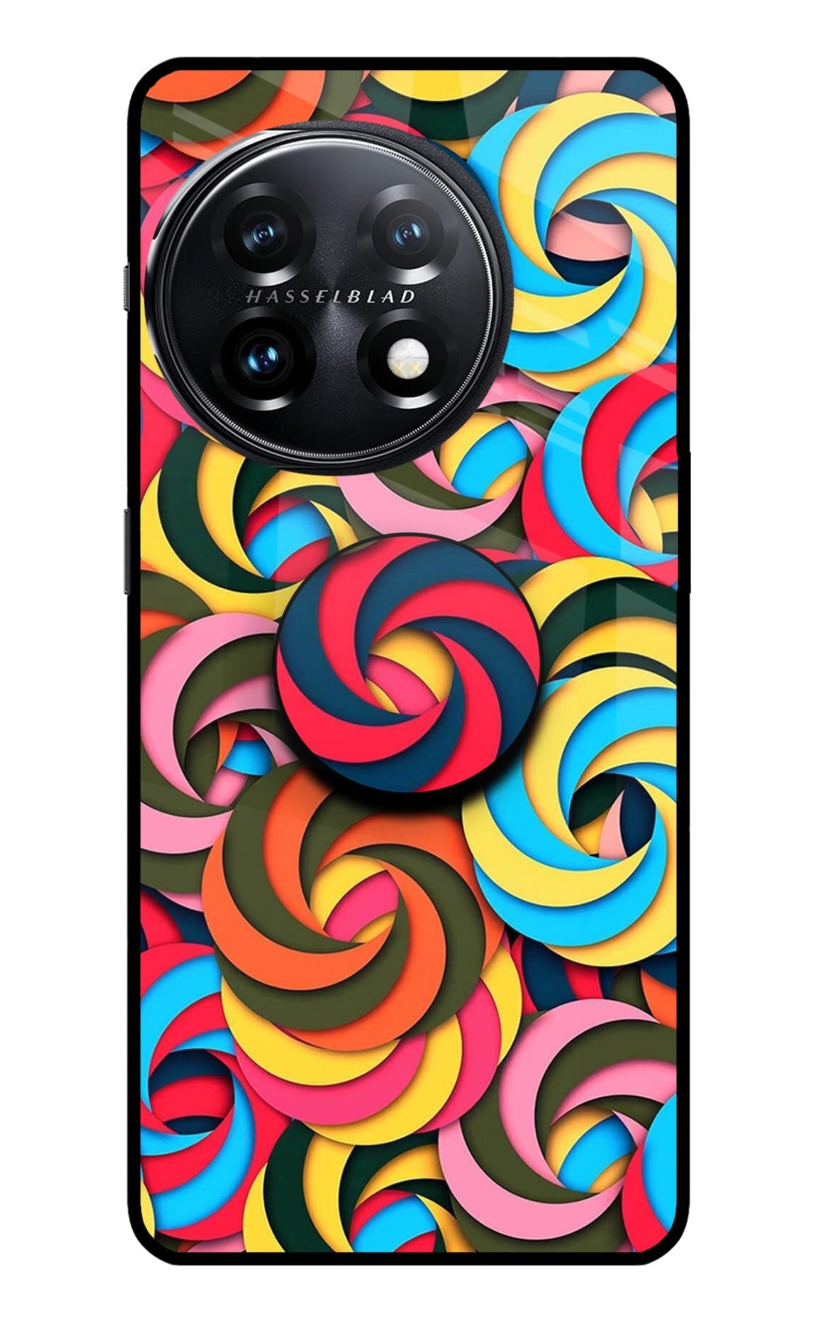 Spiral Pattern OnePlus 11 5G Pop Case