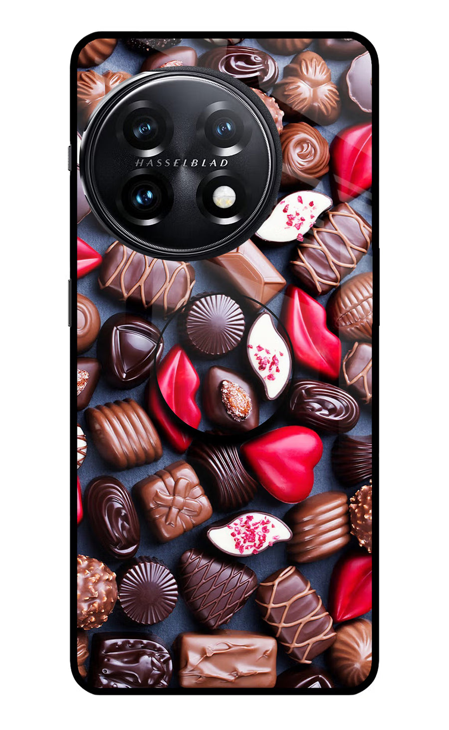 Chocolates OnePlus 11 5G Pop Case, Glass case