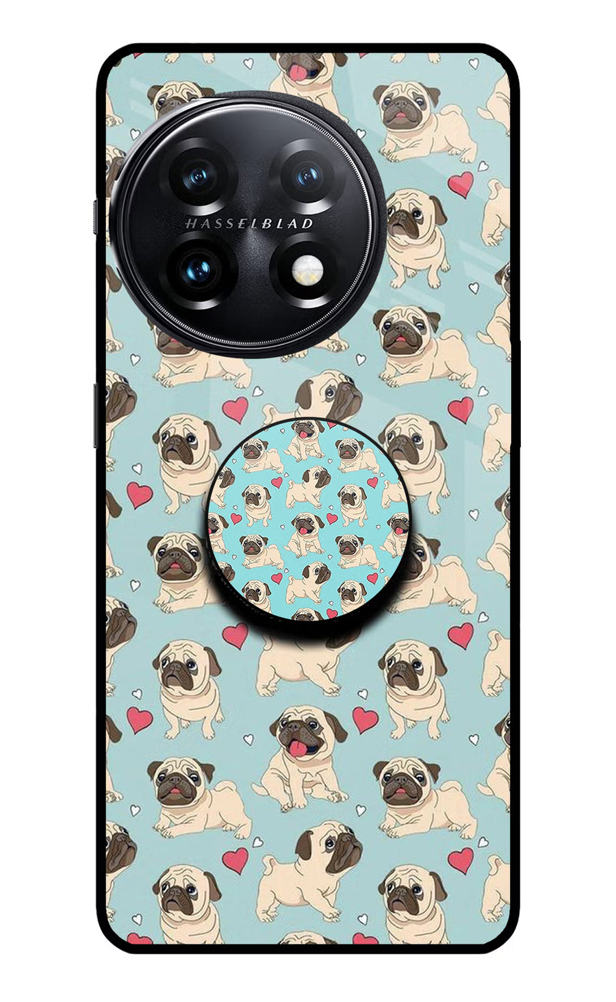 Pug Dog OnePlus 11 5G Pop Case, Glass case