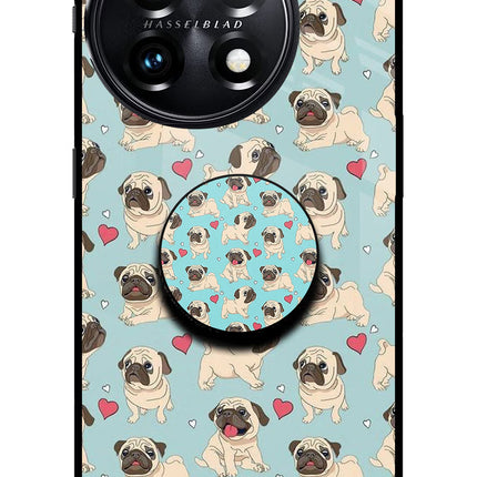 Pug Dog OnePlus 11 5G Glass Case