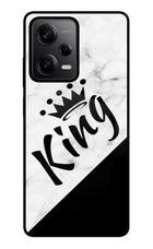 King Redmi Note 12 5G Glass Case Back Cover by Casekaro