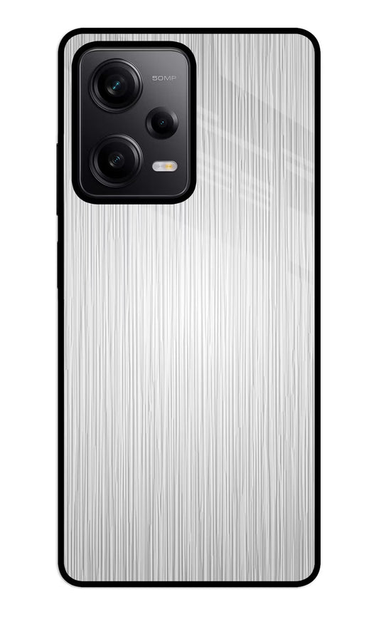 Wooden Grey Texture Redmi Note 12 5G Glass Case