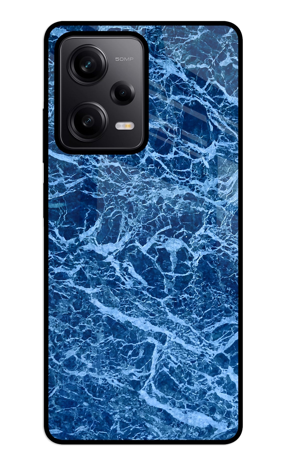 Blue Marble Redmi Note 12 5G Glass Case