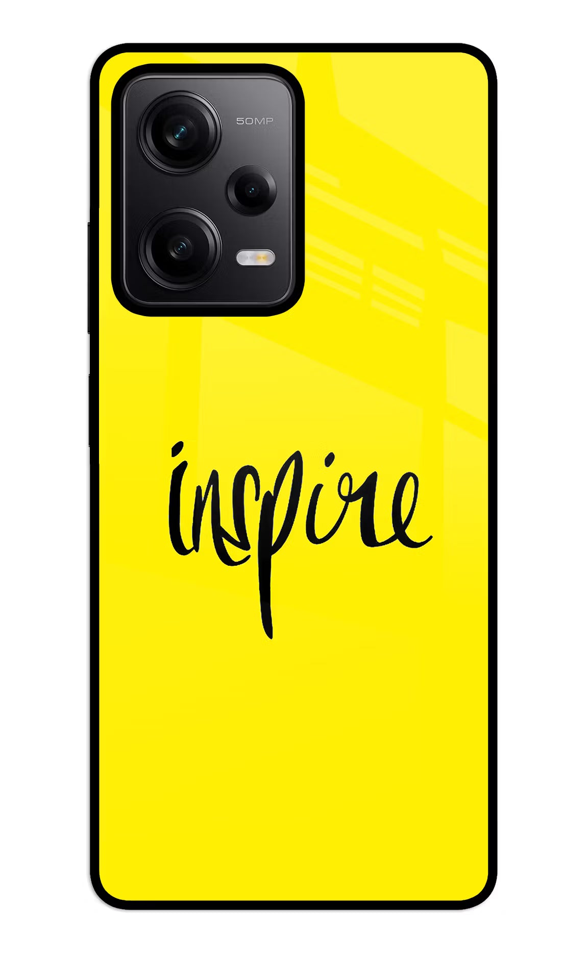 Inspire Redmi Note 12 5G Glass Case Back Cover by Casekaro