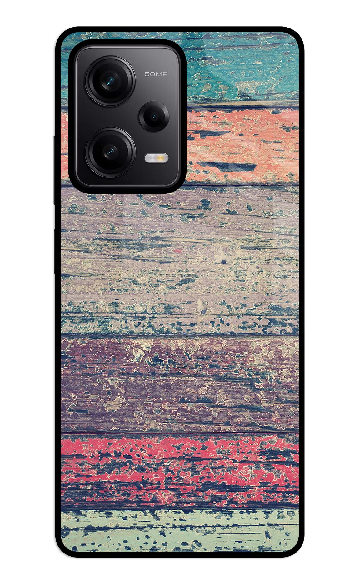 Colourful Wall Redmi Note 12 5G Glass Case