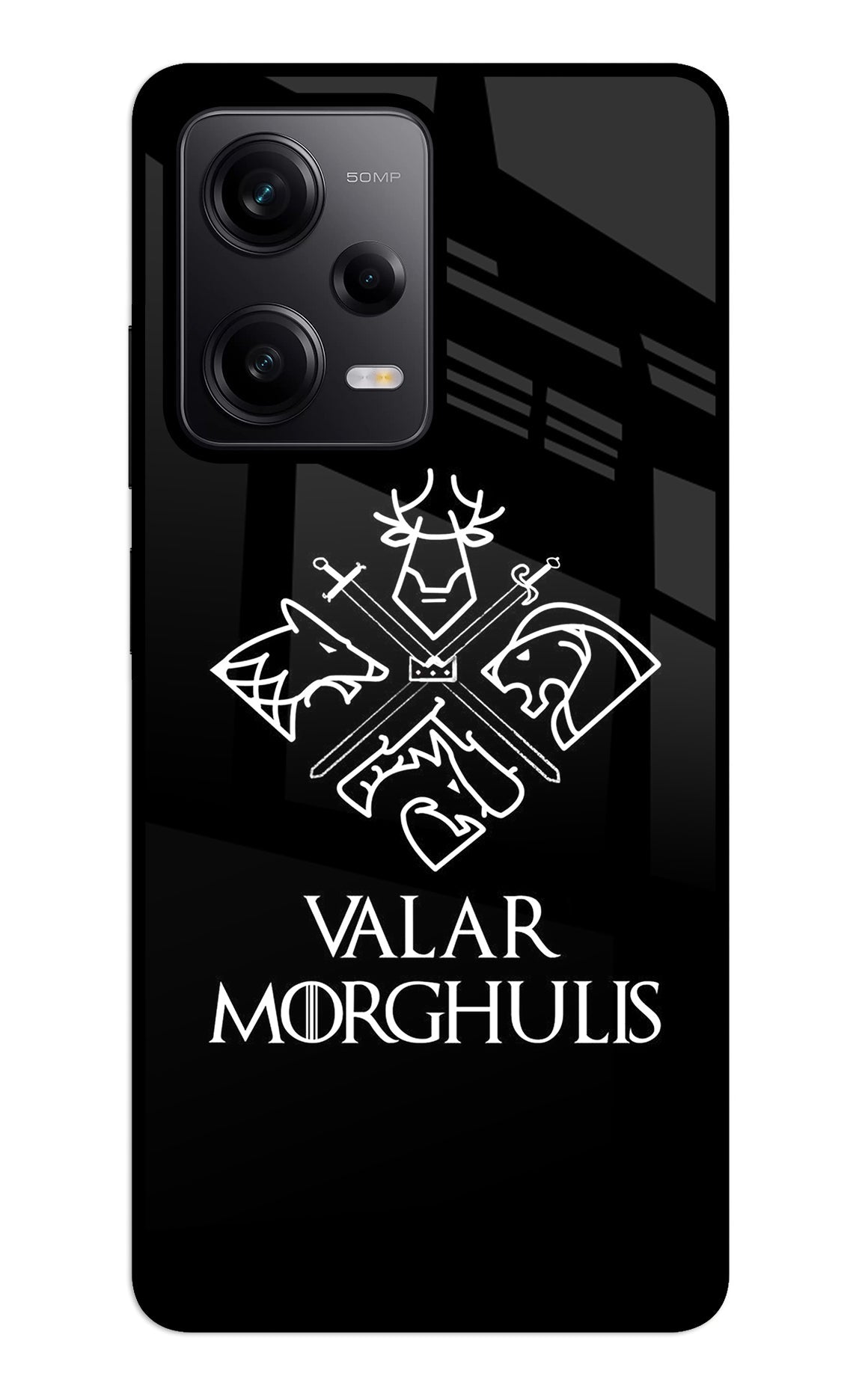 Valar Morghulis | Game Of Thrones Redmi Note 12 5G Glass Case
