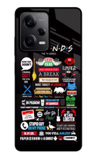 FRIENDS Redmi Note 12 5G Glass Case