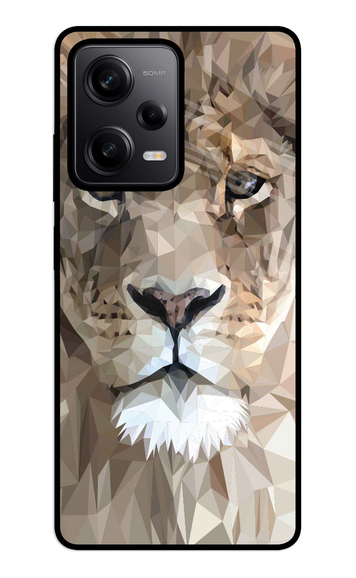 Lion Art Redmi Note 12 5G Back Cover