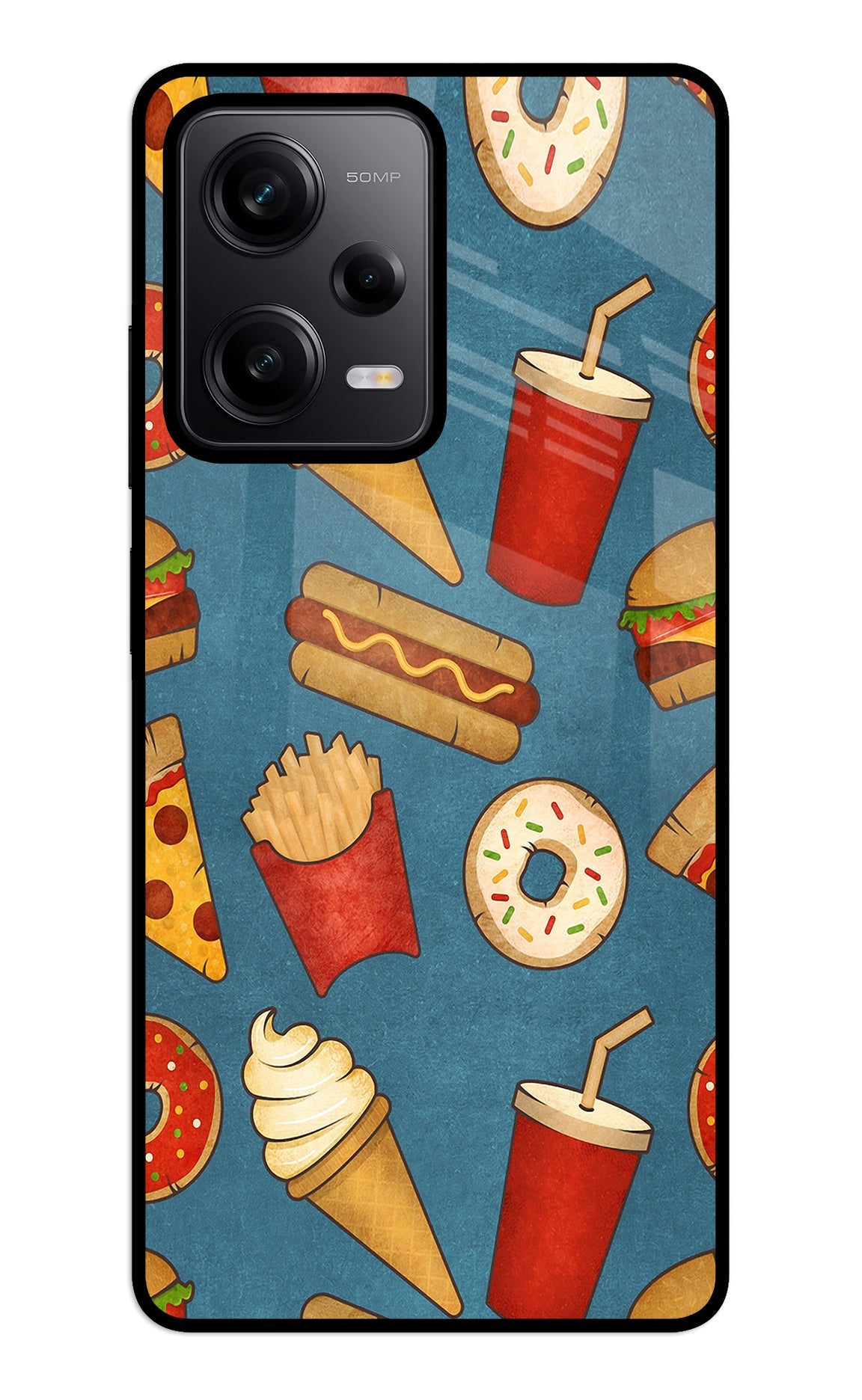 Foodie Redmi Note 12 5G Back Cover