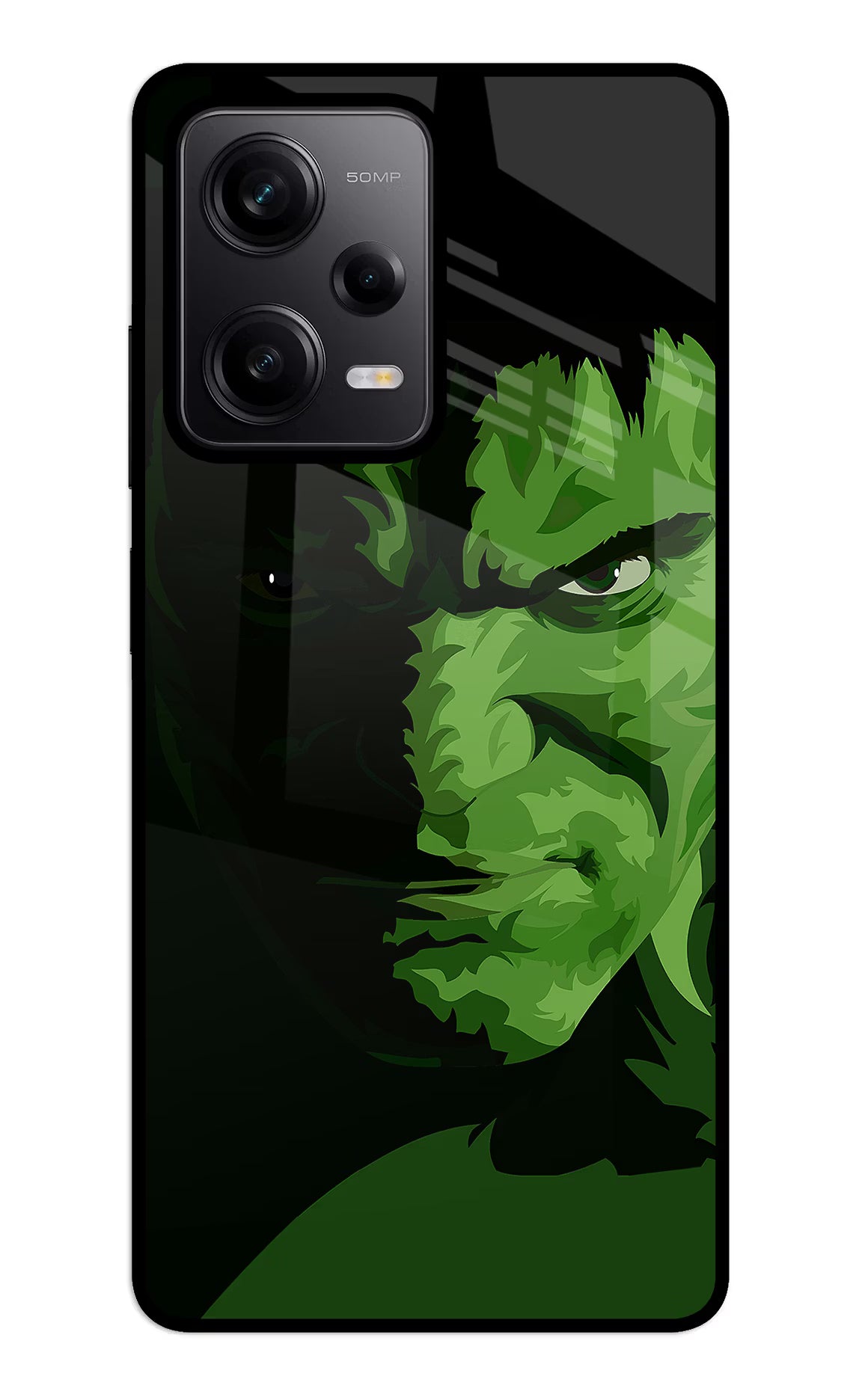 HULK Redmi Note 12 5G Glass Case Back Cover by Casekaro