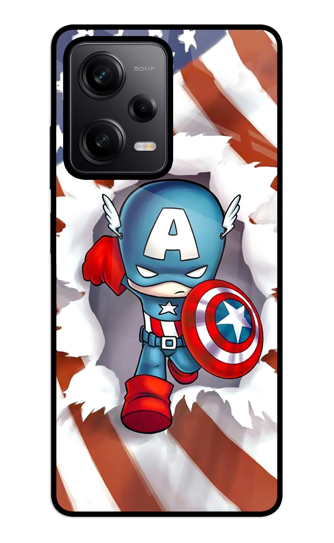 Captain America Redmi Note 12 5G Back Cover