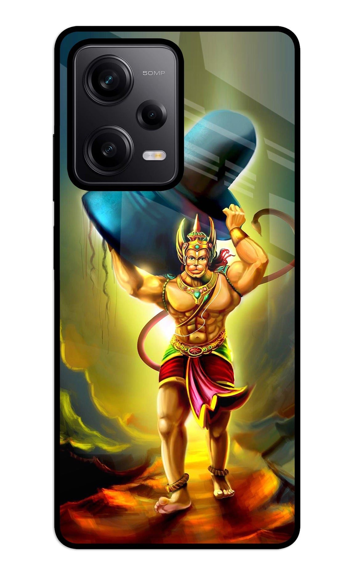 Lord Hanuman Redmi Note 12 5G Back Cover
