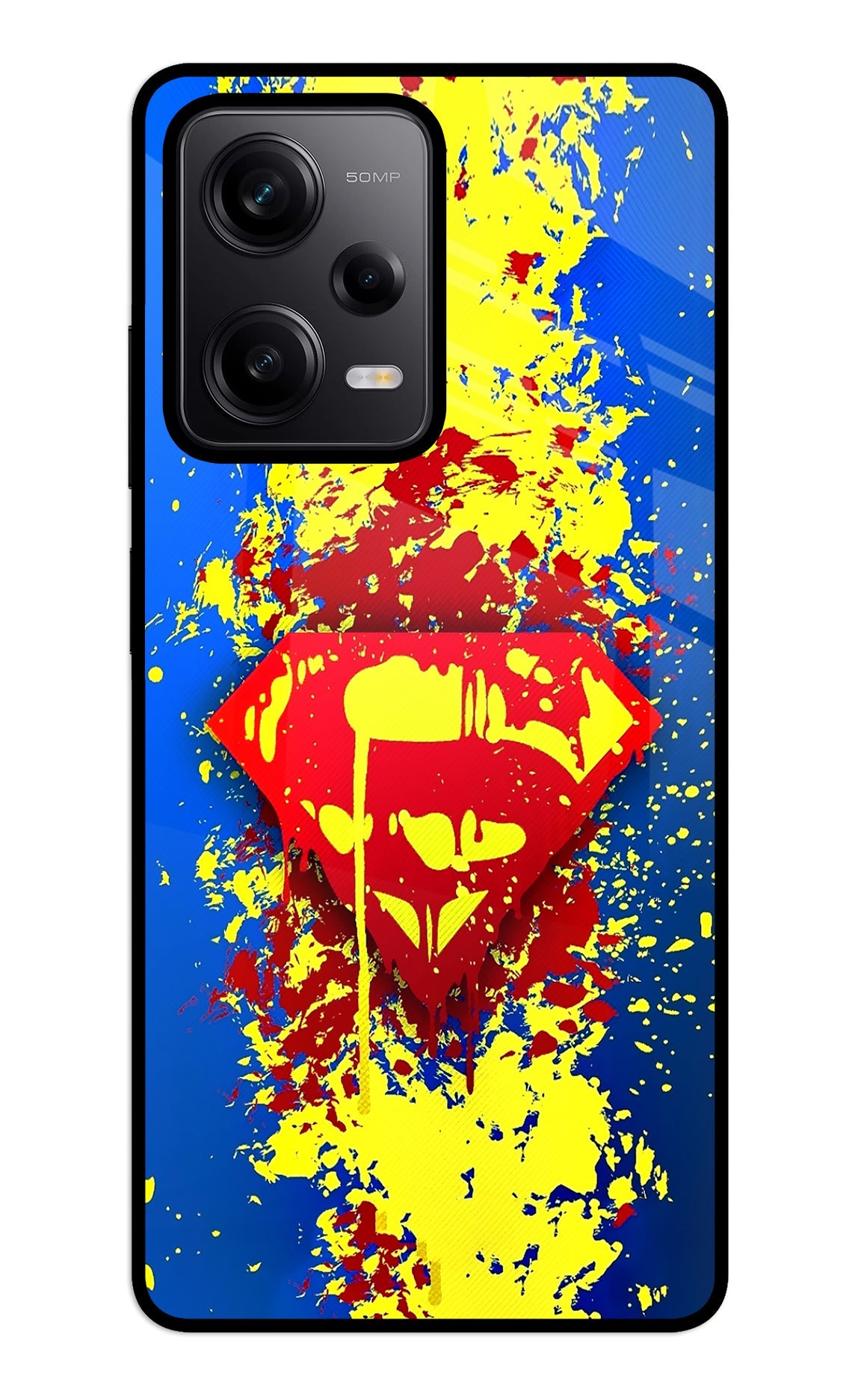 Superman logo Redmi Note 12 5G Back Cover