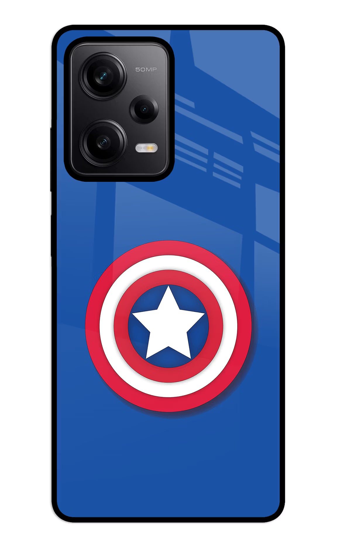 Shield Redmi Note 12 5G Glass Case Back Cover by Casekaro