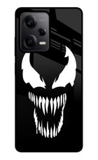 Venom Redmi Note 12 5G Glass Case Back Cover by Casekaro