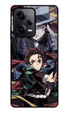 Demon Slayer Redmi Note 12 5G Glass Case