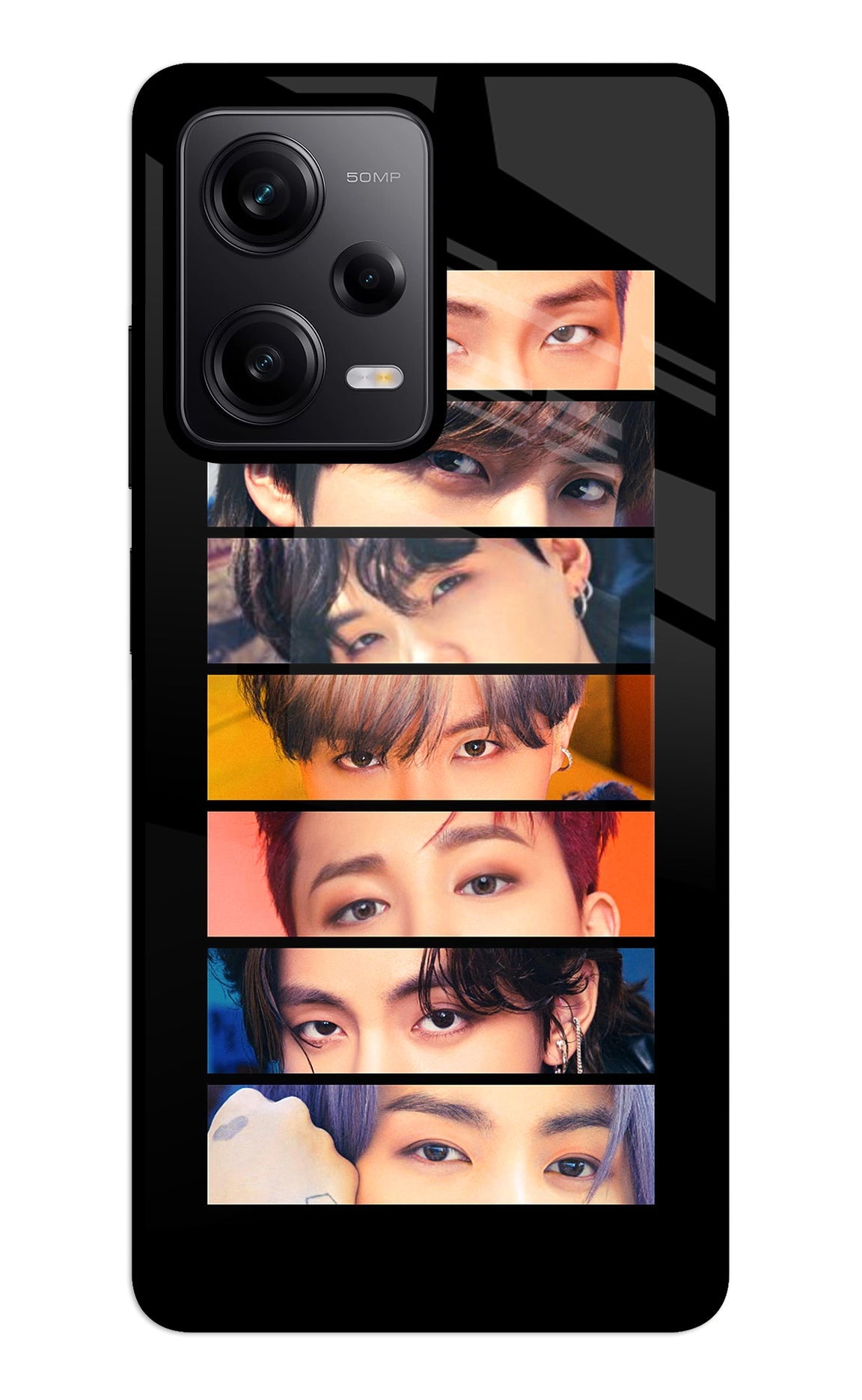 BTS Eyes Redmi Note 12 5G Back Cover
