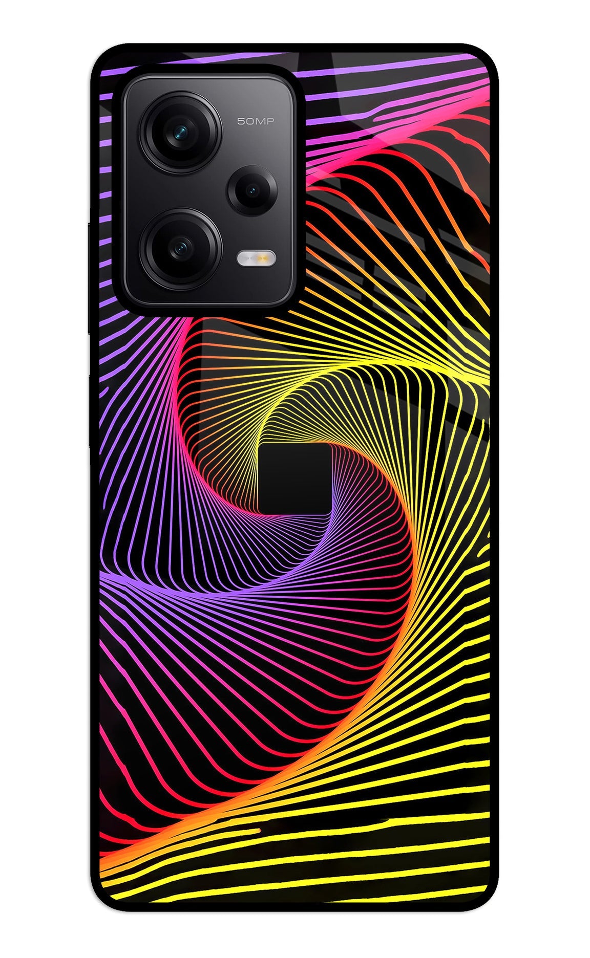 Colorful Strings Redmi Note 12 5G Back Cover