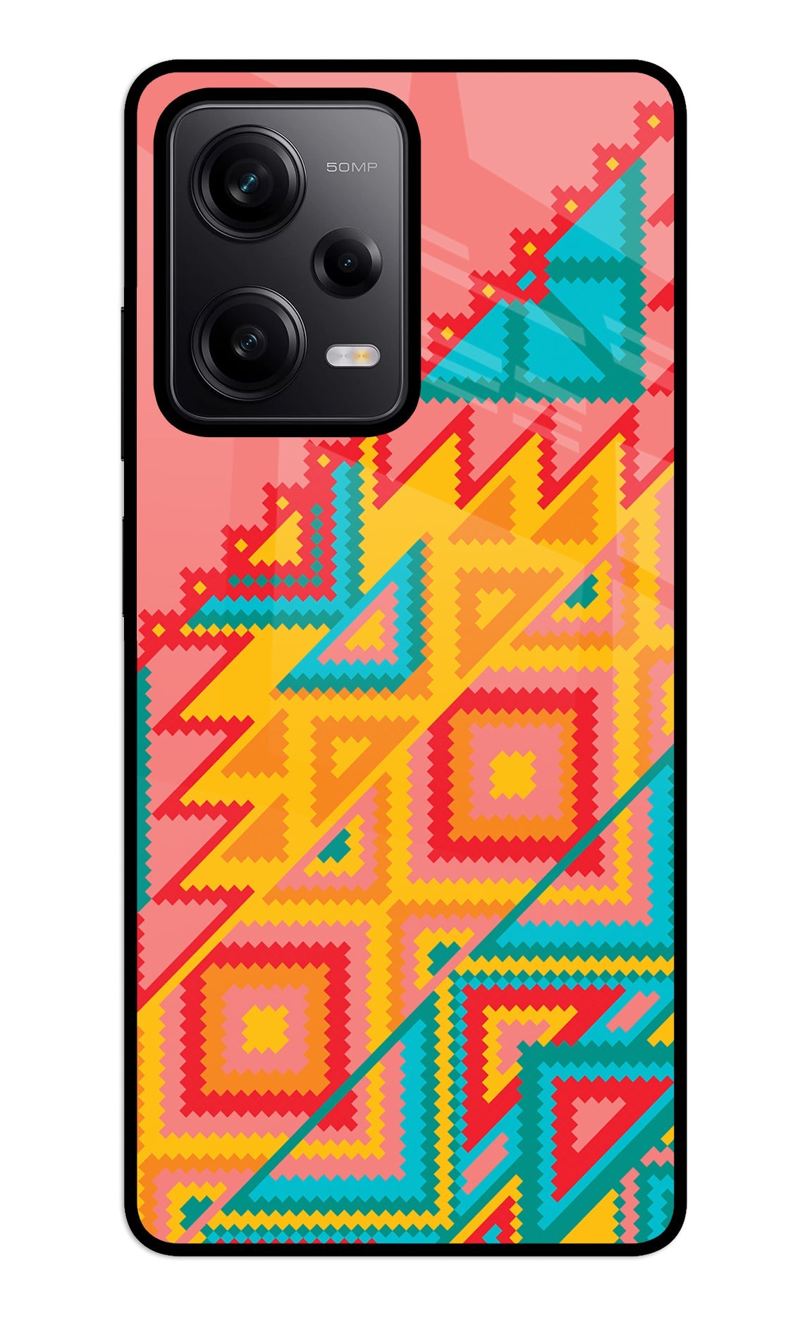 Aztec Tribal Redmi Note 12 5G Back Cover