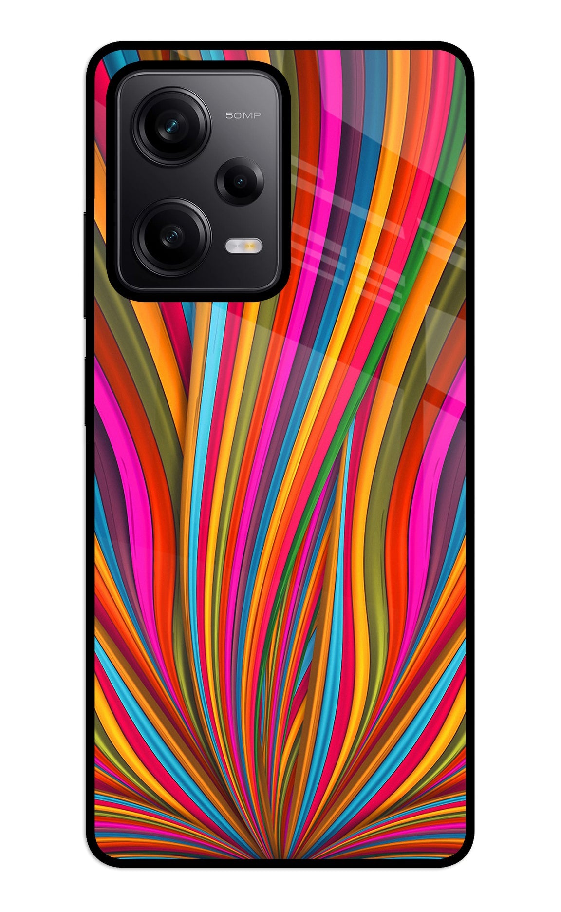 Trippy Wavy Redmi Note 12 5G Back Cover