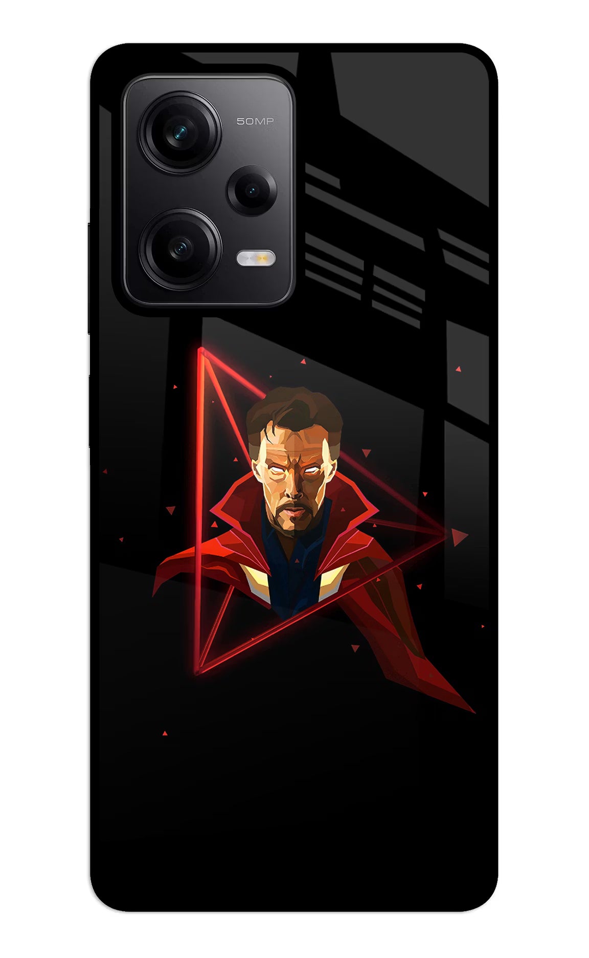 Doctor Ordinary Redmi Note 12 5G Glass Case Back Cover by Casekaro