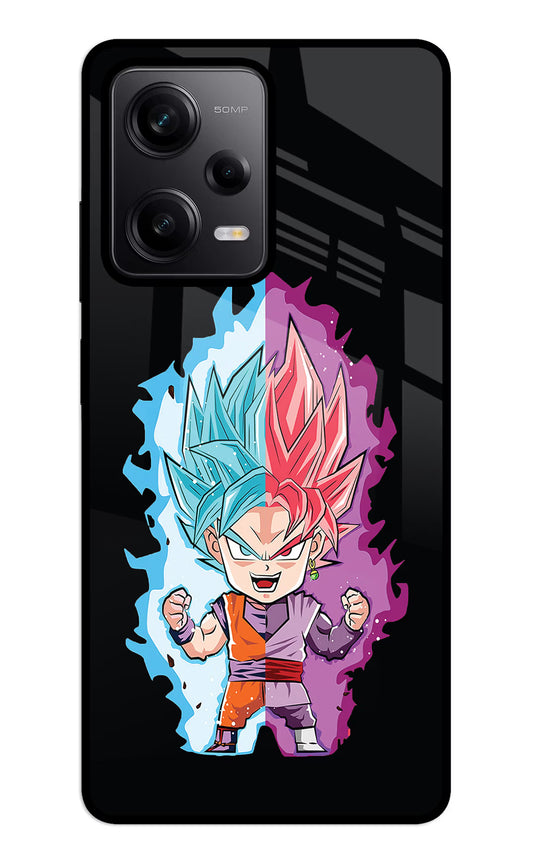 Chota Goku Redmi Note 12 5G Glass Case