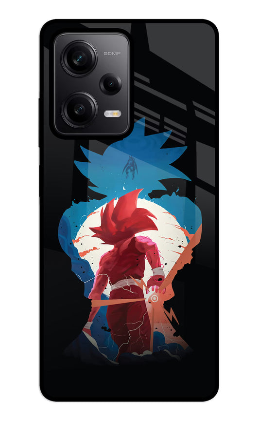 Goku Redmi Note 12 5G Glass Case