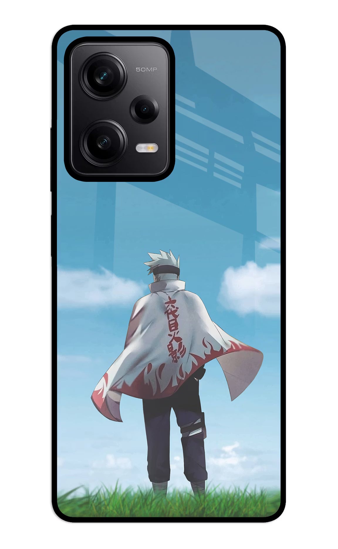 Kakashi Redmi Note 12 5G Glass Case