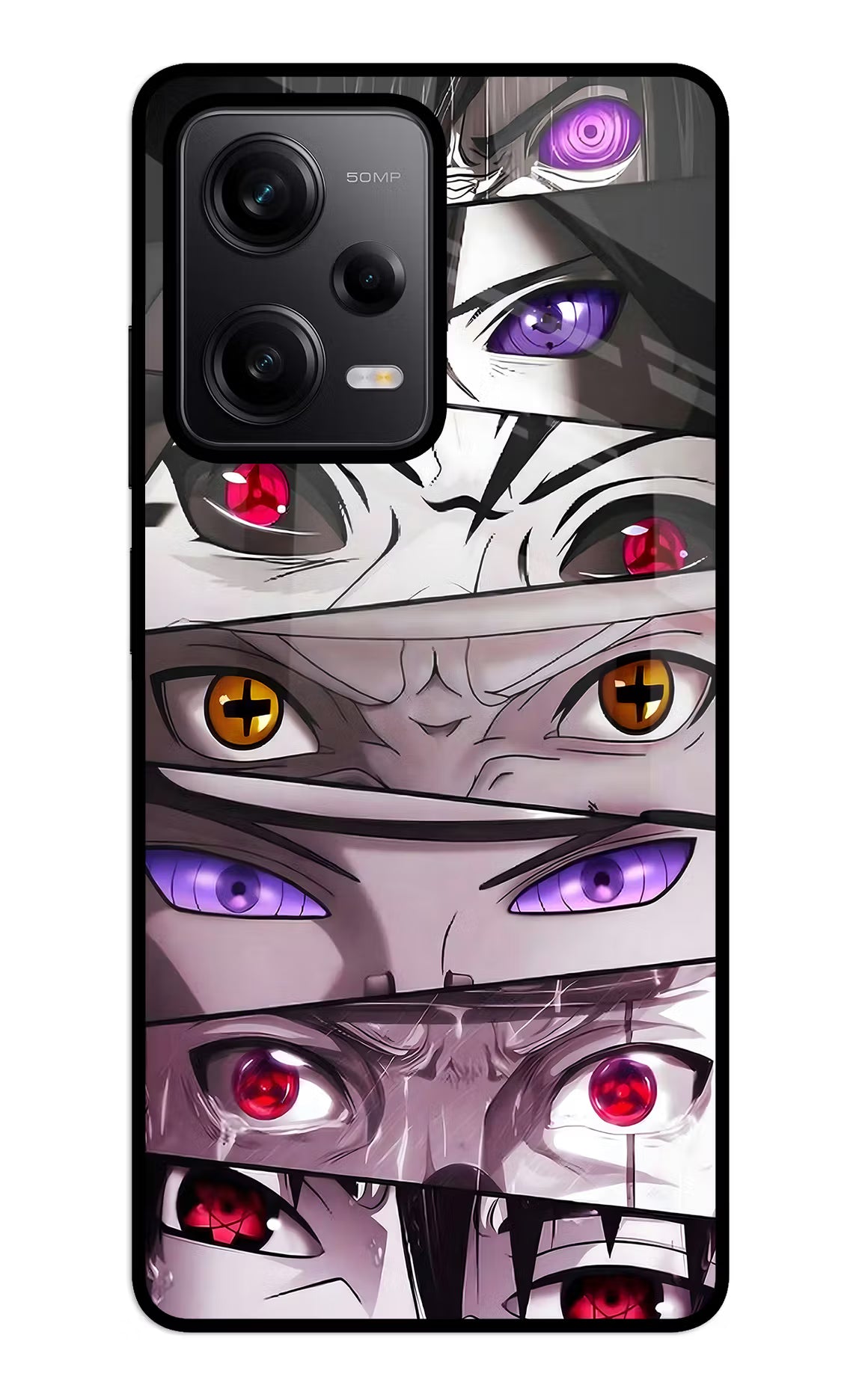 Naruto Anime Redmi Note 12 5G Glass Case