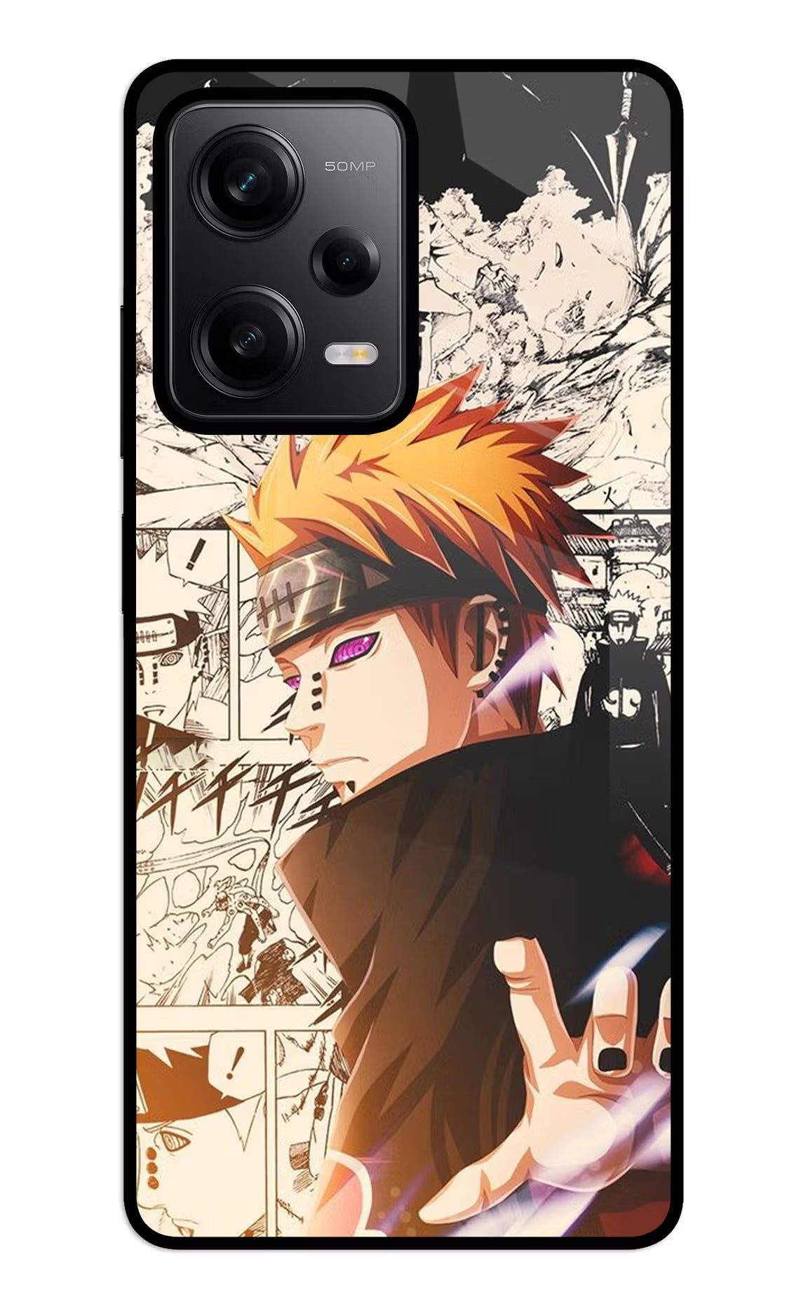 Pain Anime Redmi Note 12 5G Glass Case