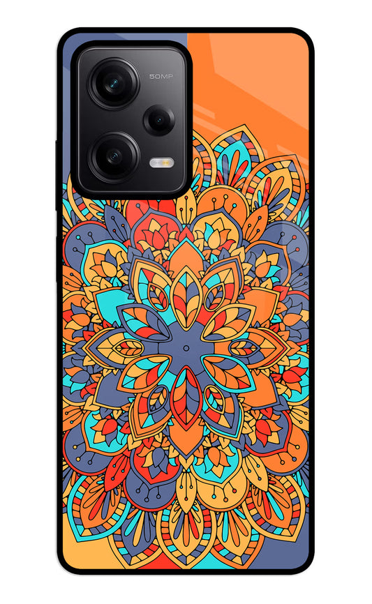 Color Mandala Redmi Note 12 5G Glass Case