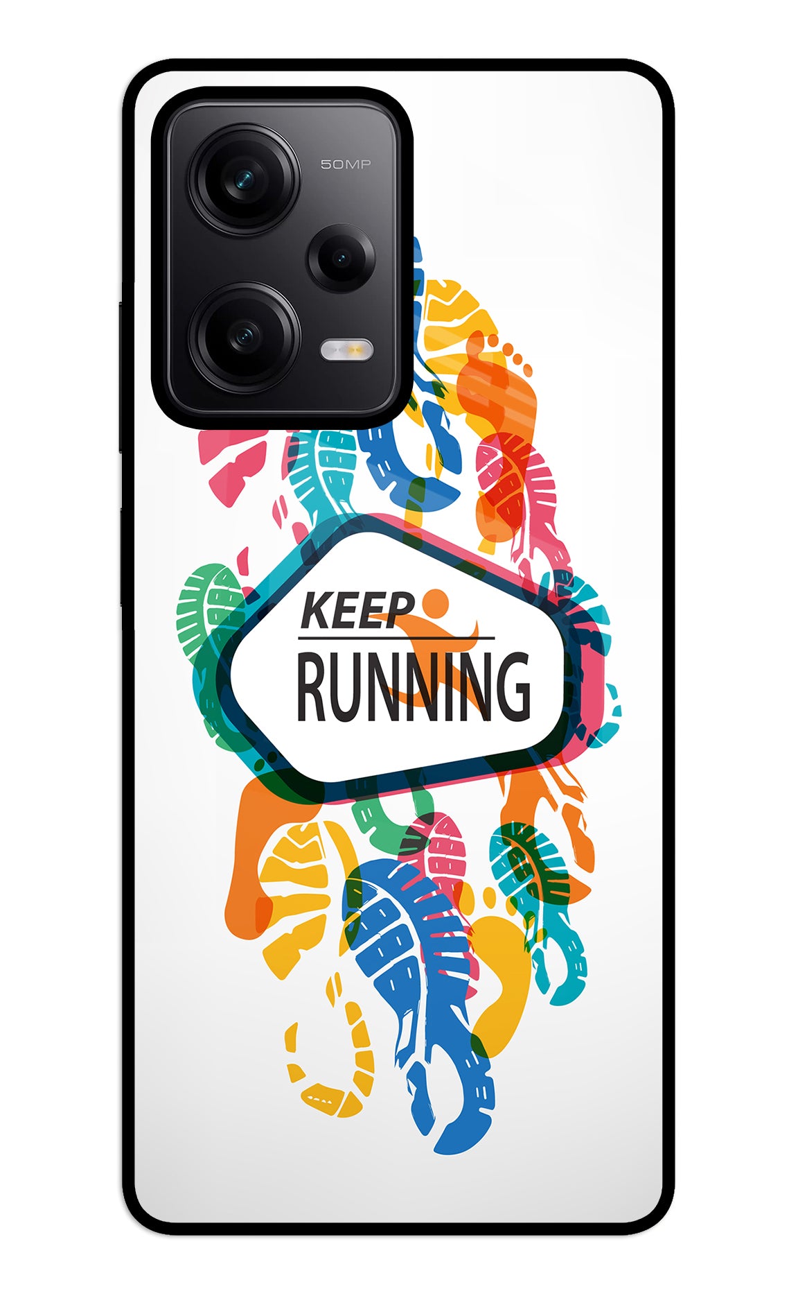 Keep Running Redmi Note 12 5G Back Cover
