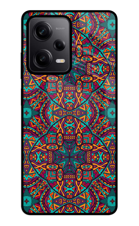Colour Mandala Redmi Note 12 5G Glass Case