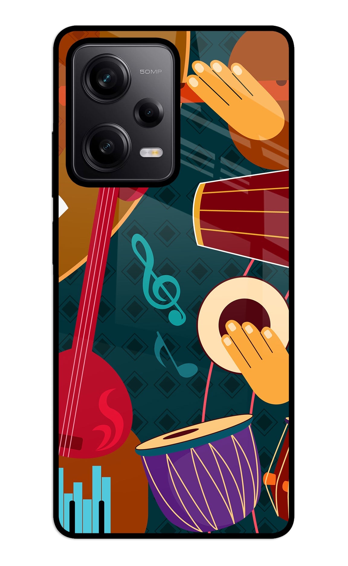 Music Instrument Redmi Note 12 5G Back Cover