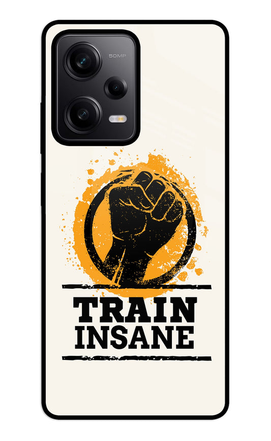 Train Insane Redmi Note 12 5G Glass Case