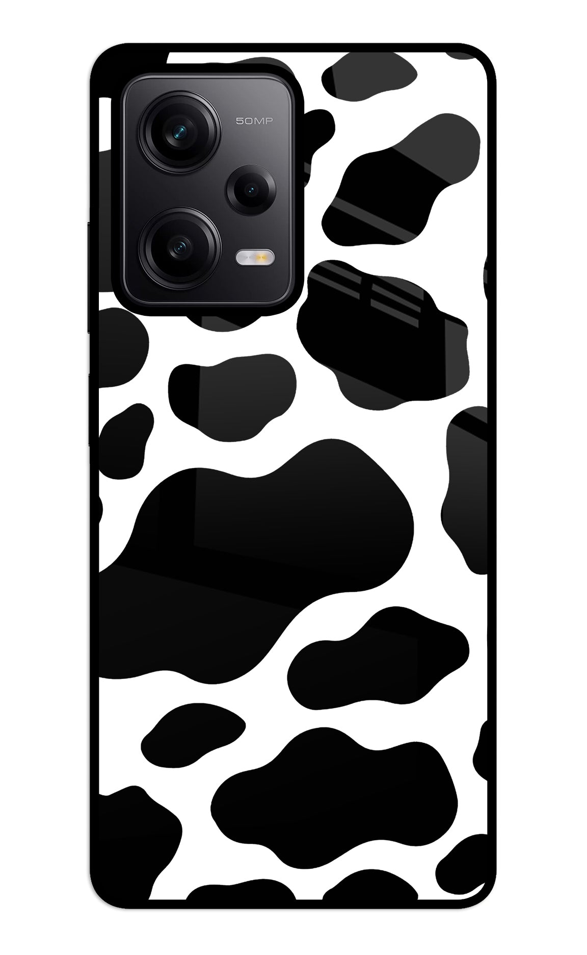 Cow Spots Redmi Note 12 5G Glass Case