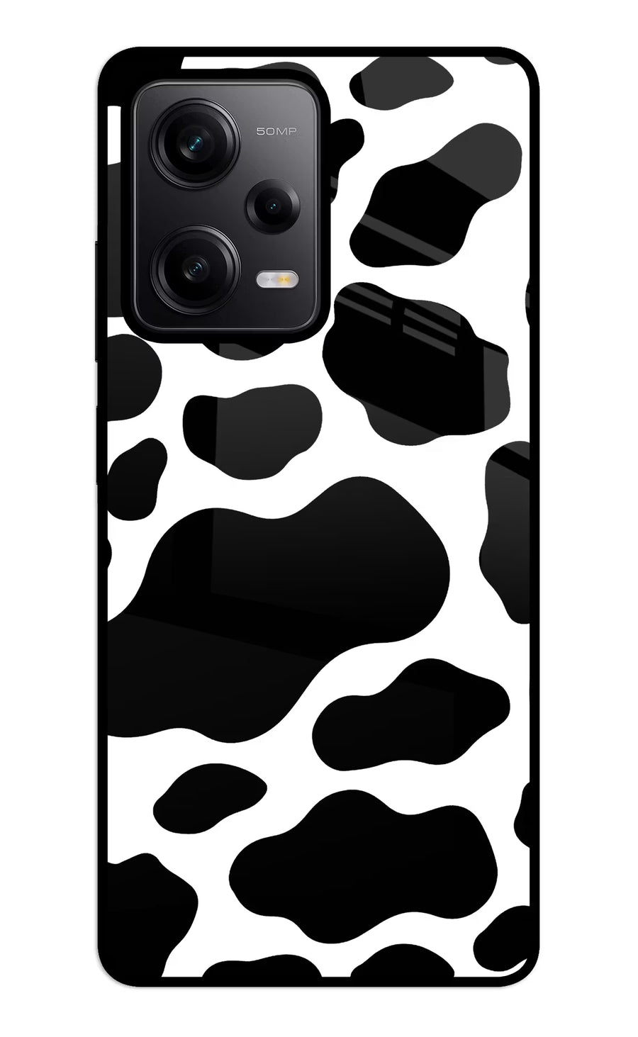 Cow Spots Redmi Note 12 5G Back Cover, Metal case