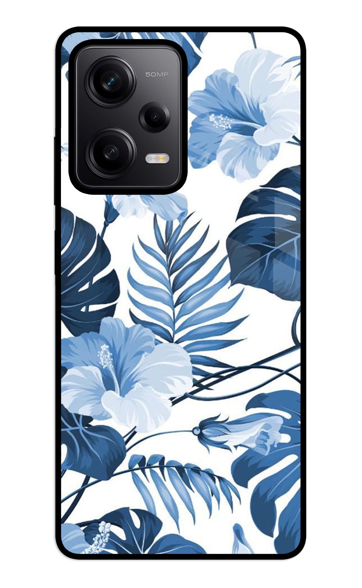 Fabric Art Redmi Note 12 5G Glass Case