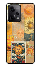Sun Redmi Note 12 5G Glass Case Back Cover by Casekaro