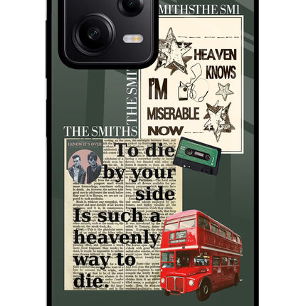 The Smiths Redmi Note 12 5G Glass Case
