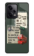 The Smiths Redmi Note 12 5G Glass Case