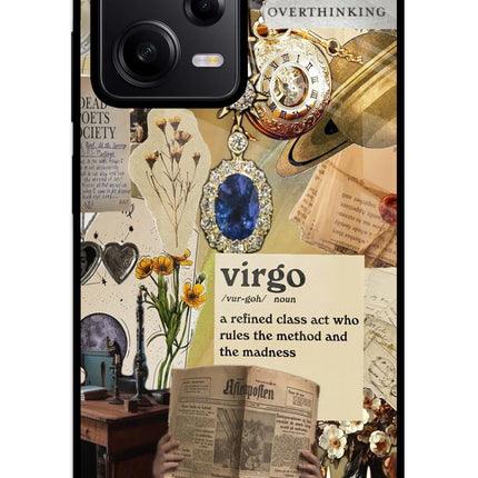 Virgo Zodiac Redmi Note 12 5G Glass Case