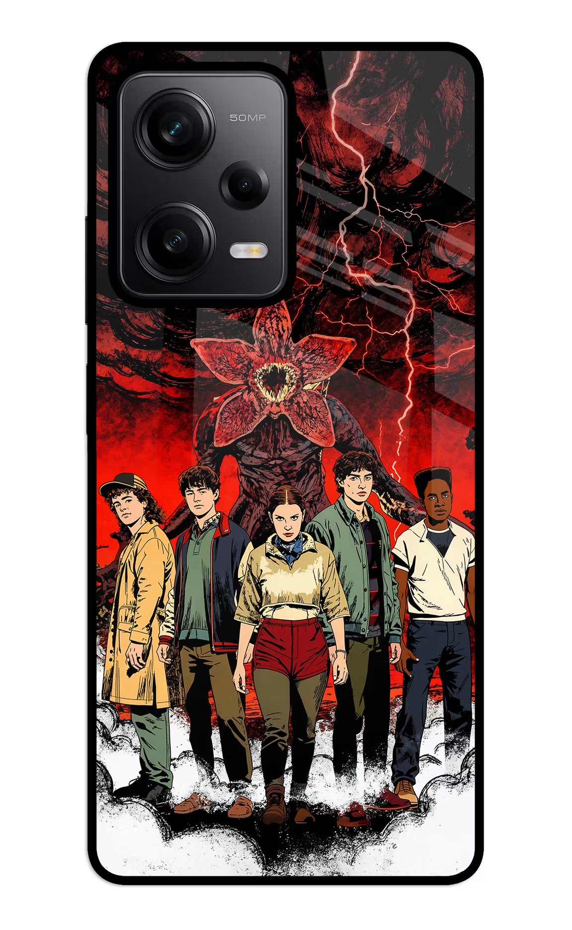 Ordinary Things Characters Redmi Note 12 5G Glass Case