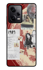 Taylor Swift Redmi Note 12 5G Glass Case
