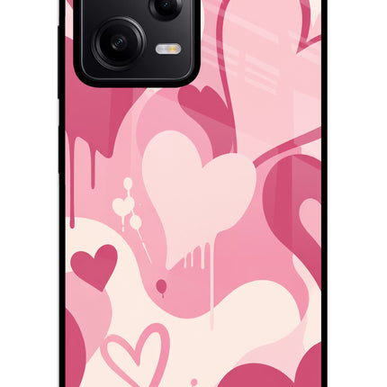 Hearty case Redmi Note 12 5G Glass Case